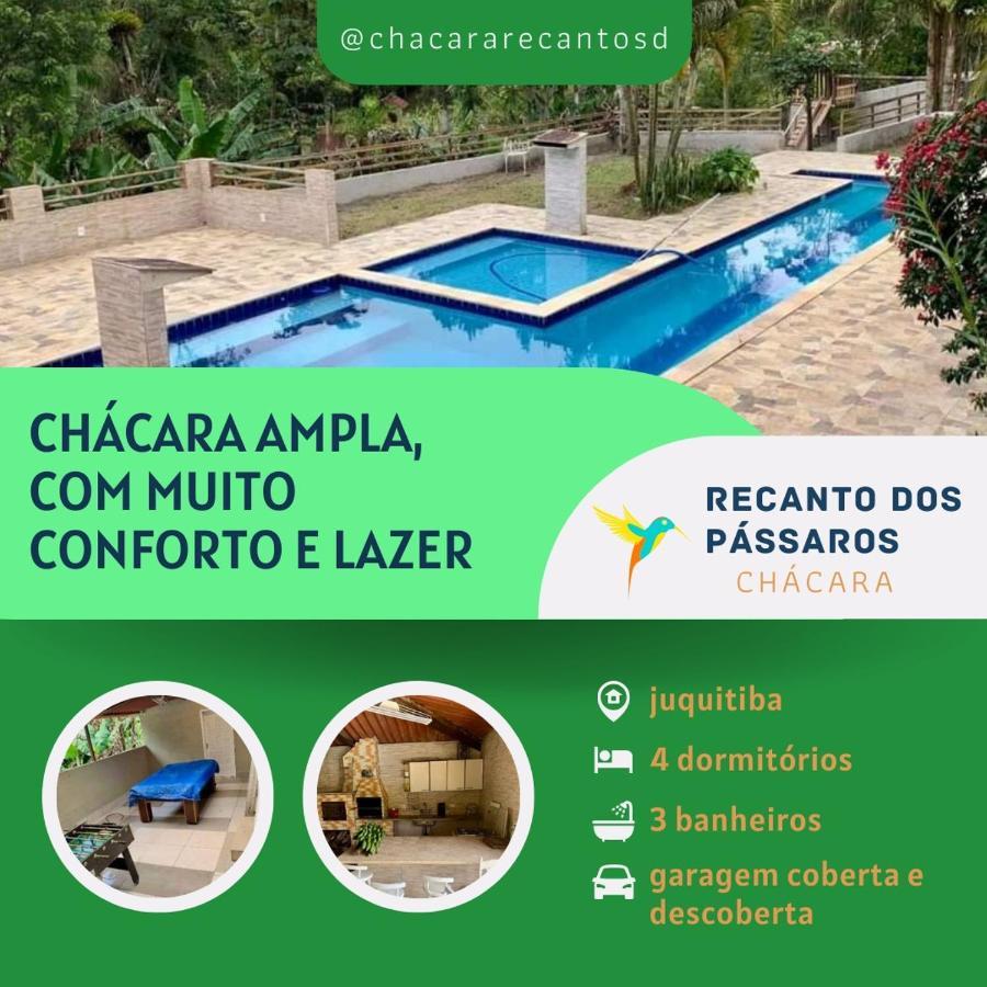Chacara Recanto Dos Passaros Bairro das Rosas Экстерьер фото